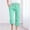 01 Mint Green, variant on Hicidod Womens Capri Pants Cotton Linen Casual Summer Cropped Pants Loose Casual Solid Drawstring Elastic Waist Capris with Pockets