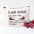 thumbnail image 2 of Bolsa de maquillaje POFULL Lash Artist Gift 100% algodón, 2 of 7
