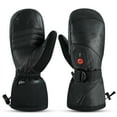 thumbnail image 3 of Savior Heated Gloves Ski Mittens Touch Screen Fingers Waterproof Windproof Battery Heated Mitten Gloves Mens Womens, 3 of 10