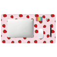thumbnail image 4 of Bingfone Strawberry Large Gaming Mouse Pad,Extended Desk Mousepad with Stitched Edges,Non-Slip Base,Water Resist Keyboard Pad for Gamer, Office & Home, 29.5 x 16 in, 4 of 6