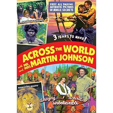 Across the World With Mr. And Mrs. Martin Johnson (DVD), Alpha Video, Special Interests