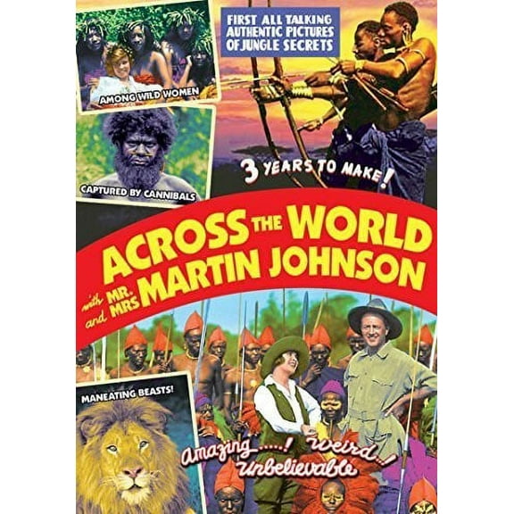 Across the World With Mr. And Mrs. Martin Johnson (DVD), Alpha Video, Special Interests