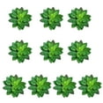 thumbnail image 1 of 10x Succulents Small Vivid Useful Durable Material; Preferred PVC Simulated Plants Multi-functional Lifelike Photo Props for Household Yards Lawn Flowerpot Type 3, 1 of 9