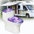 thumbnail image 6 of HELLHERO 2 Pack Toilet Top Cover for Hotel Whale Fits All Toilet Shapes Toilet Seat Lid Cover Set Soft, 6 of 8