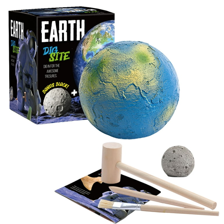 JoyCat Gemstone Dig Kit, Excavate 18 Gems from The Solar System, Gem  Digging Kit for Kids Age 6-8-12, Space Planet Toys STEM Science Kits  Christmas