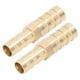 thumbnail image 4 of Empalmador de Púas de Manguera BuyWeek 2 Piezas Latón Conector Reductor, 4 of 8