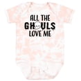 thumbnail image 3 of Inktastic All the Ghouls Love Me with Ghost Boys or Girls Baby Bodysuit, 3 of 5