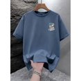 thumbnail image 3 of 1pc Men's Graphic T-Shirt Beach Vacation Casual Summer Wear Printed Loose Fit Short Sleeve T-Shirt, 3 of 10