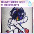 thumbnail image 5 of 24 hojas de papel vinílico autoadhesivo para impresoras de inyección de tinta - Laminado brillante y holográfico para impresión., 5 of 5