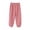 FV50_Red, variant on Lumtrix Boys Girls Plaid Pants Baggy Ankle Cuffed Trousers Casual Elastic Waist Sweatpants with Pockets Pink 120