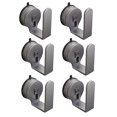 thumbnail image 1 of 2/4/6Pcs Suction Cup Router Power Strip Wall Towel Storage Space Mounted No Rack Rack Saving Drill Q5L0 Bathroom, 1 of 8
