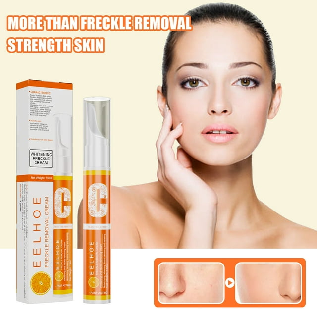ER Pluma de melanina iluminadora de 15ml hidratante para aclarar la piel del rostro melanina en la cara Rojo Verde