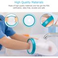 thumbnail image 3 of Hweilai Shower Protector Foot Waterproof Cast Protector, Cast Protector Waterproof Leg, Shower Protector Leg, Shower Protector Foot, Leg Protectors Waterproof（11"/28cm）, 3 of 6