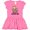 Raspberry with Polka Dots, variant on Inktastic My Lola Loves Me Girls Baby Dress
