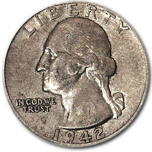 1942-S Washington Quarter XF