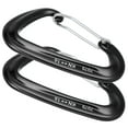 thumbnail image 4 of 2 uds hamaca multifunción para exteriores hebilla colgante gancho de columpio hebilla de seguridad para escalada negro YUNYI BRAND Deportes, 4 of 8