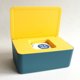 thumbnail image 3 of Caja de almacenamiento de pañuelos húmedos a prueba de polvo para bebé, sellada con tapa (gris), 1 unidad, 3 of 3