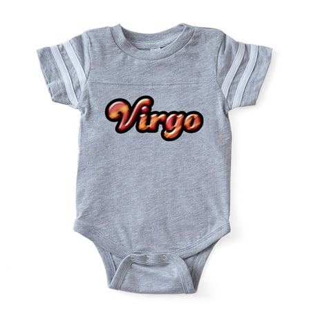 CafePress - Gem Zodiac Virgo Jasper - Cute Infant Baby Football