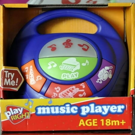 Toddler Boombox - Music Player Boombox with Push Buttons