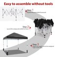 thumbnail image 2 of Kojooin 10x10ft Instant Pop-Up Canopy Tent with Center Lock - Portable & Adjustable, 2 of 6