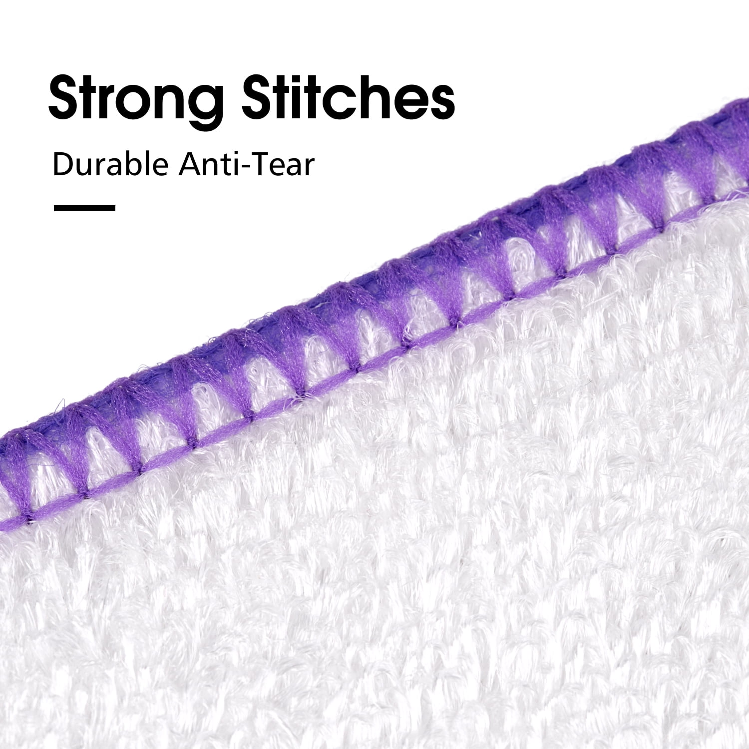 12 Pieces Dish Cloths, Microfiber Kitchen Cleaning Washcloths, Absorbent & Durable (6.5"x6.5")