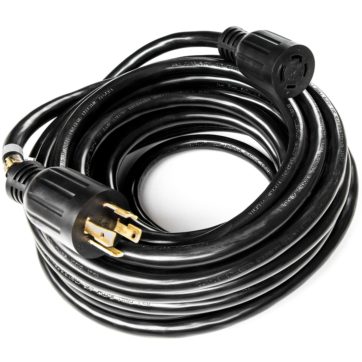 40ft. 30Amp L1430 Generator Power Extension Cord 40 Feet 10 Gauge 125/