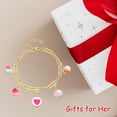 thumbnail image 3 of Charm Bracelet Box Set, 1 Charm Bracelet and 5 Interchangeable Charms, 3 of 4