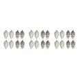 thumbnail image 4 of relayinert 8pieces Tree Decoration Eye-catching Pine Cone Decorations For Festive Champagne Gold 3Set, 4 of 6