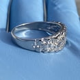 thumbnail image 5 of Mens and Womens Solid Real 925 Sterling Silver Claw Mark Nugget Ring Anillo De Plata Size 8, 5 of 9