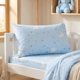 thumbnail image 5 of Unique Bargains 2 Pack Pillowcase Smooth Envelope Closure Wrinkle Resistant Blue F, 5 of 5