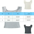 thumbnail image 3 of RongHuan Womens Lightweight Tops Slim Fit Stretch Workout Shirts Dressy Casual Soft Blouse Low Neck Yoga Tees, 3 of 3