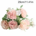 thumbnail image 3 of Nomeni Fake Flowers Clearance, Living Room Entrance Decoration Simulation Artificial Flower Bouquet Mother'S Day Gift 7 Spring Carnation Simulation Flowers Home Decor, 3 of 4