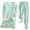 Green, variant on Thermal Underwear Top Comfortable Women Casual Round Neck Long Sleeved Shirt Thickened Warm Suit for Autumn and Winter Slim Fit