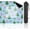 Blue and Green, variant on Mahjong Mat for Table Orange Purple Checkerboard for Modern Design 31.5"x31.5" Non-Slip Noise Reduction American Mahjong Table Cloth for Poker Card Dominoes Tile Games Gifts