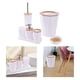 thumbnail image 4 of Juego de accesorios de baño Juego completo de accesorios de baño Jabonera Vaso para cepillo de dientes Blanco, 4 of 9