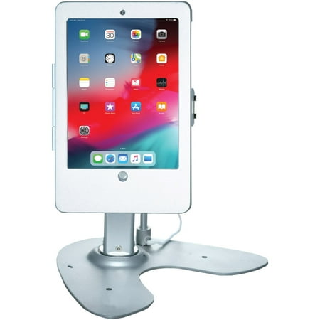 CTA - Security Kiosk Mount for Apple iPad Air iPad with Retina display (4th gen.) and iPad mini - Silver