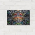 thumbnail image 3 of Luxe Metal Art 'Being' by Pedro Gavidia, Metal Wall Art, 16"x12", 3 of 9