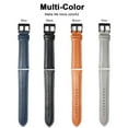 thumbnail image 4 of 20mm Genuine Leather Band Quick Release Smart Watch Strap with Buckle Adjustable Wristband for Smart, 4 of 8