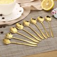 thumbnail image 4 of Flower Coffee Spoon Stainless Steel Creative Floral Tea Spoon Dessert Spoon, 4 of 9