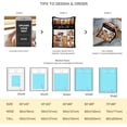 thumbnail image 6 of Custom Blanket with Picture Text Customized Blankets with 20 Photos Personalized Blanket Using My Own Pictures, Memorial Gifts for Birthday Christmas Valentine's Day Dad Mom Daughter Friends, 6 of 6