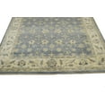 thumbnail image 4 of Slate Grey Floral 12X16 Oushak Chobi Oriental Rug, 4 of 11