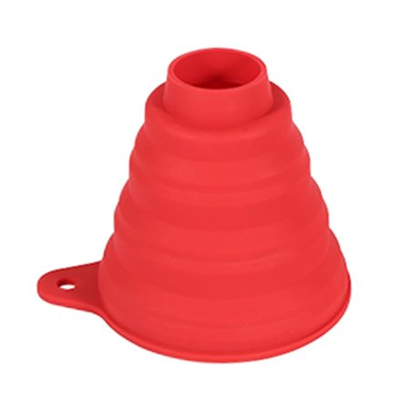 Funnels Collapsible Funnel Soft Silicone Large Wide Mouth Food Grade Solid Bean Flexible Liquid Transfer Canning Home for Jars