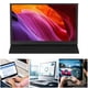 thumbnail image 4 of Monitor portátil compatible con Micro USB USB C Mini HD Interfaz multimedia Altavoces estéreo duales Modo de pantalla dividida Pantalla de computadora portátil para ver, 4 of 8