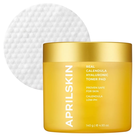 Almohadillas tónicas APRILSKIN Calendula PHA Hyaluronic Vegan 60 pastillas