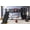 Black, variant on Bellemave Twin Size Bunk Bed with Basketball Hoop, Climbing Wall, Slide & Bookshelves, Black