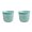 A567 Blue 7.7"X5.5"_2Pack, variant on 2Pack Portable Laundry Hamper, Waterproof Hollow Laundry Basket for Bathroom Bedroom Dirty Clothes, Light Blue