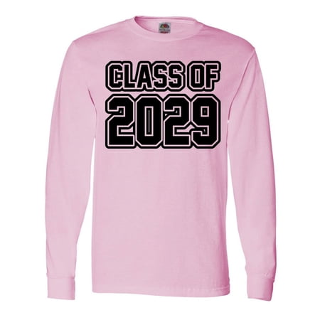 Inktastic Class of 2029 Long Sleeve T-Shirt