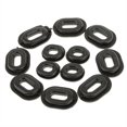 thumbnail image 3 of 24Pcs Motorcycle Rubber Side Cover Grommets Replacement Gasket Fairings for CG125, 3 of 7