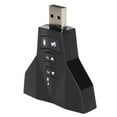 thumbnail image 2 of Oubit USB Sound Card,USB Sound Card Virtual USB Sound Converter Stereo Sound Card Converter Revolutionary Design, 2 of 9