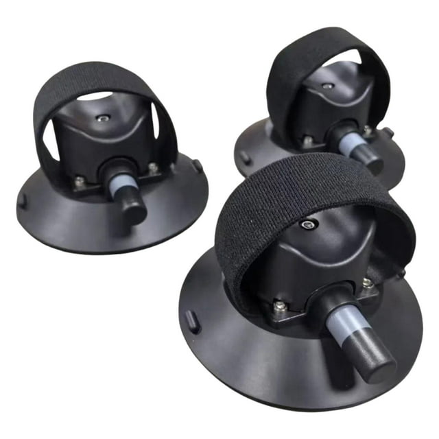 Portabicicletas de techo para coche con ventosas negras (juego de 3) - Fijaciones profesionales de nailon - Fácil instalación - Accesorios de repuesto
